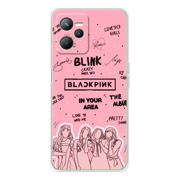 Чехол с рисунком «Blink» для Realme C36 Чехол с рисунком «Blink» для Realme C36