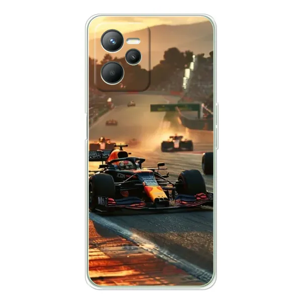 Чехол с рисунком «Чемпионат ф1» для Realme C36