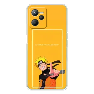 Чехлы с принтом Наруто на Realme C36 (Даттебаё)