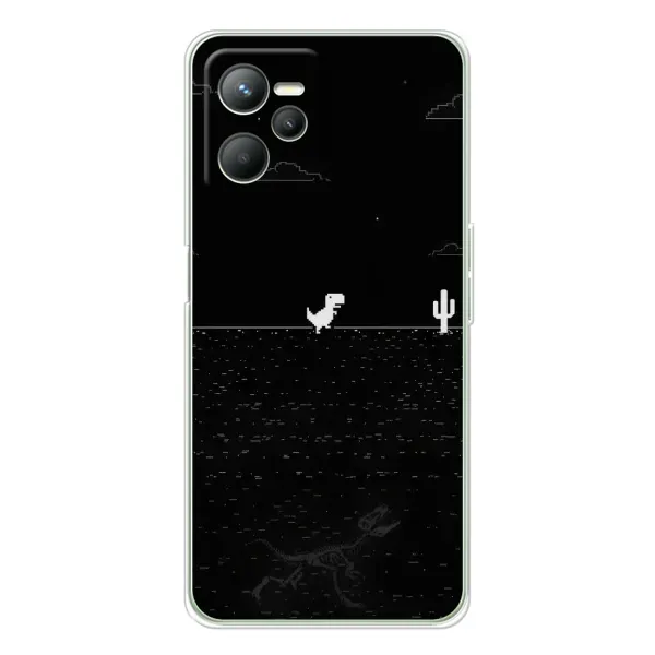Чехол с рисунком «Динозаврик» для Realme C36 Чехол с рисунком «Динозаврик» для Realme C36