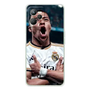 Чехол (TPU) с Футболистом на Realme C36 (Гол Мбаппе)