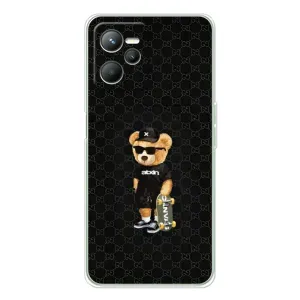 Чехлы Мишка Тедди для Реалми С36 (GUCCI Teddy)