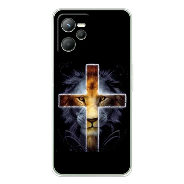 Чехол с рисунком «Иисус Лев» для Realme C36 Чехол с рисунком «Иисус Лев» для Realme C36
