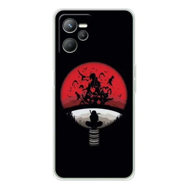 Чехол с рисунком «Итачи на черном» для Realme C36 Чехол с рисунком «Итачи на черном» для Realme C36