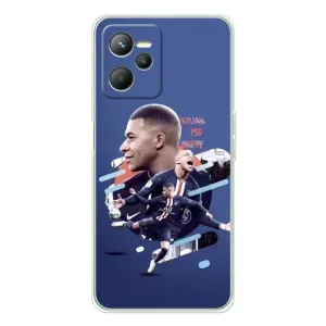 Чехол (TPU) с Футболистом на Realme C36 (Килиан)