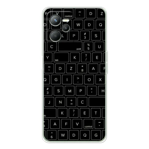 Чехол с рисунком «Клавиатура» для Realme C36 Чехол с рисунком «Клавиатура» для Realme C36