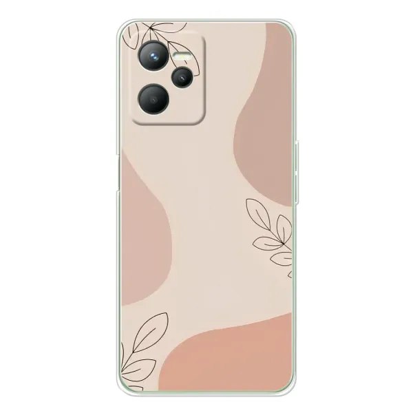 Чехол с рисунком «Коричневый фон» для Realme C36 Чехол с рисунком «Коричневый фон» для Realme C36