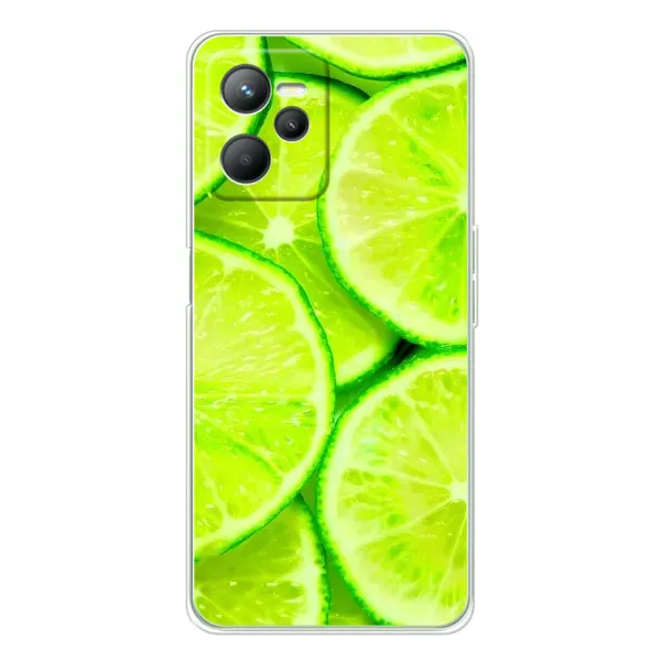 Чехол с рисунком «Лайм» для Realme C36 Чехол с рисунком «Лайм» для Realme C36