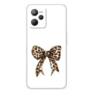 Чохол банти для Realme C36 (Леопардовий бант)