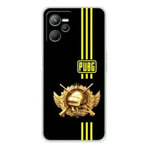 Чехол (TPU) с картинкой "Лого Пабг" на Реалми С36 (Лого PUPG)
