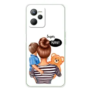Чохли для МАМИ на Realme C36 (Мама і син)