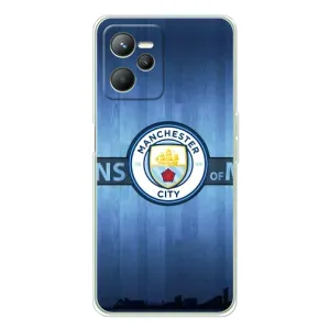Силиконовые Чехлы принт Футбол на Realme C36 (ManCity)
