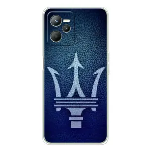 Чехлы с тематикой "Крутые машины" на Realme C36 (Лого Maserati)