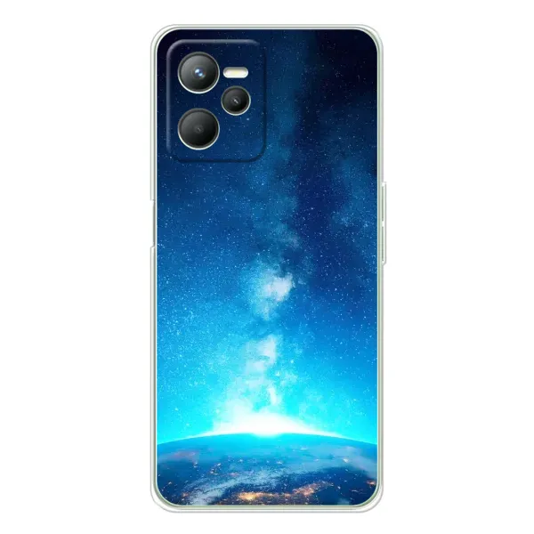Чехол с рисунком «Млечный путь» для Realme C36