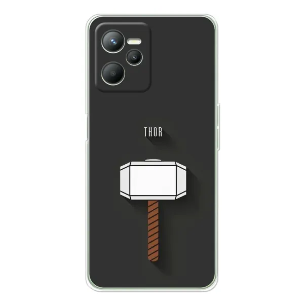 Чехол с рисунком «Молот Тора» для Realme C36