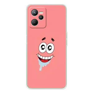 Чехлы с Патриком на Realme C36 (Мордочка Патрика)