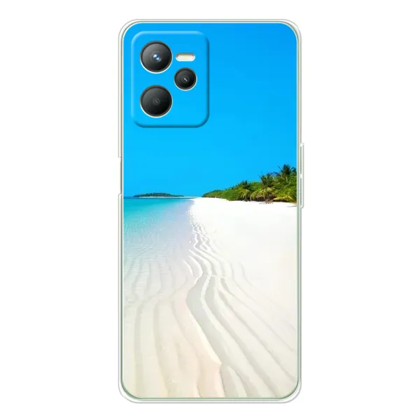 Чехол с рисунком «Море песок» для Realme C36 Чехол с рисунком «Море песок» для Realme C36
