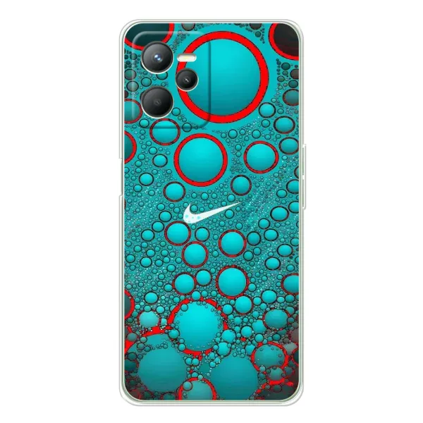Чехол с рисунком «Найк зеленый» для Realme C36 Чехол с рисунком «Найк зеленый» для Realme C36