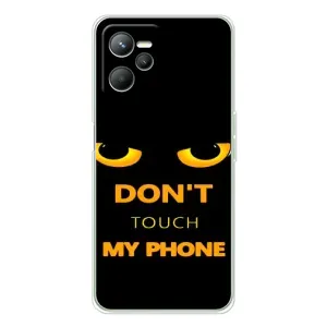 Чохол з Прикольним Принтом на Realme C36 (Не чіпай мій телефон)