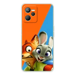 Чехлы ЗВЕРОПОЛИС для Realme C36 (Ник и Хопс)