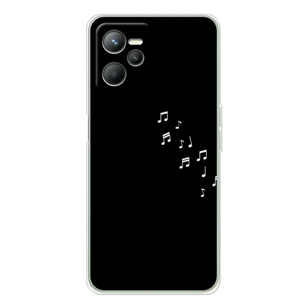 Чехол с рисунком «Ноты» для Realme C36 Чехол с рисунком «Ноты» для Realme C36