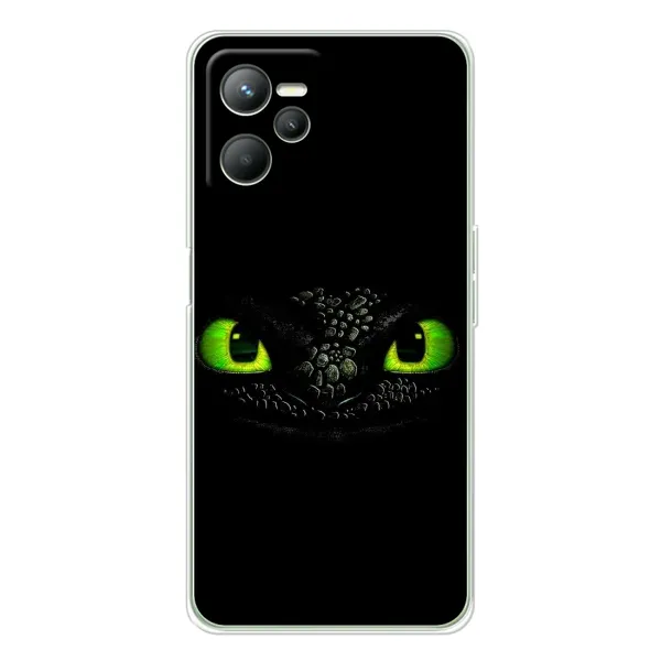 Чехол с рисунком «Глаза Беззубика» для Realme C36 Чехол с рисунком «Глаза Беззубика» для Realme C36