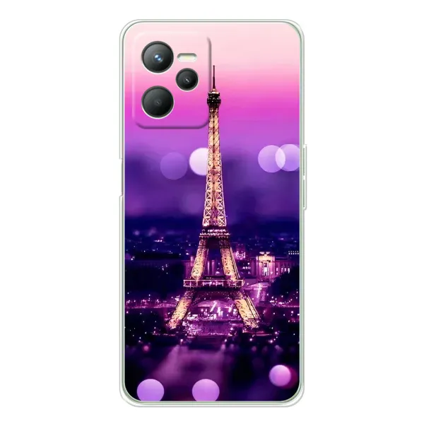 Чехол с рисунком «Париж башня» для Realme C36 Чехол с рисунком «Париж башня» для Realme C36