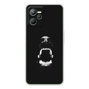 Чехол ДОБЕРМАН для Realme C36 (Пасть добермана)