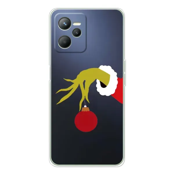 Чехол с рисунком «Рука Гринча» для Realme C36 Чехол с рисунком «Рука Гринча» для Realme C36