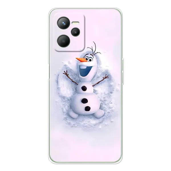 Чехол с рисунком «Снеговик Олов» для Realme C36 Чехол с рисунком «Снеговик Олов» для Realme C36