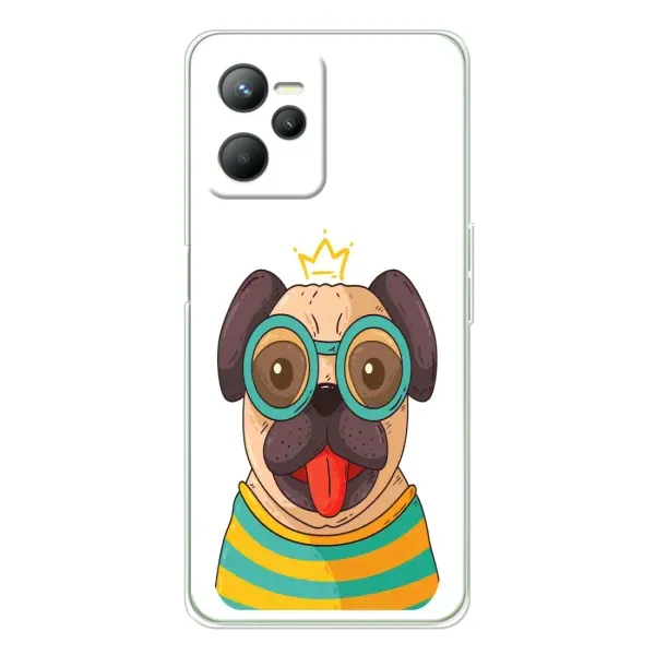 Чехол с рисунком «Собака Король» для Realme C36 Чехол с рисунком «Собака Король» для Realme C36