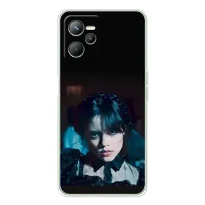 Чехлы с принтом Уэнсдей на Realme C36 (Танец Уэнсдей)