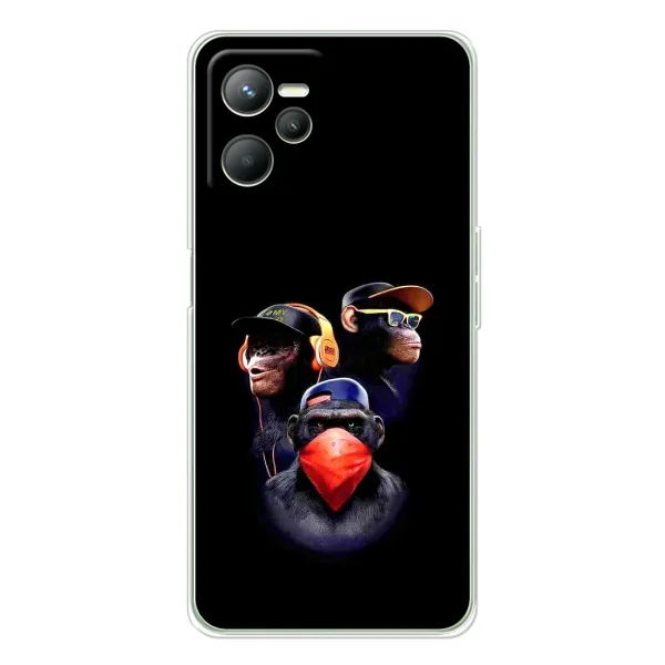 Чохол з малюнком «Три обізяни» для Realme C36 Чохол з малюнком «Три обізяни» для Realme C36