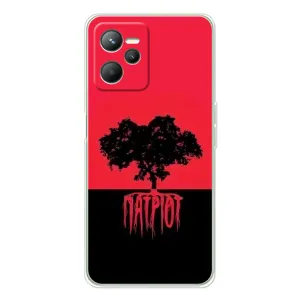 Чехлы УПА (Красно-Чёрный) на Realme C36 (УПА Патриот)