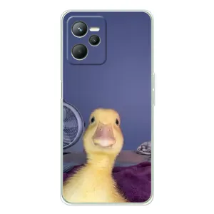 Бампер з принтом Меми для Realme C36 (Качка)