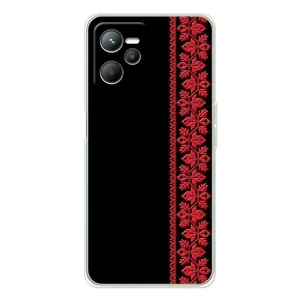 Силиконовый Чехол на Realme C36 с картинкой Вышиванки