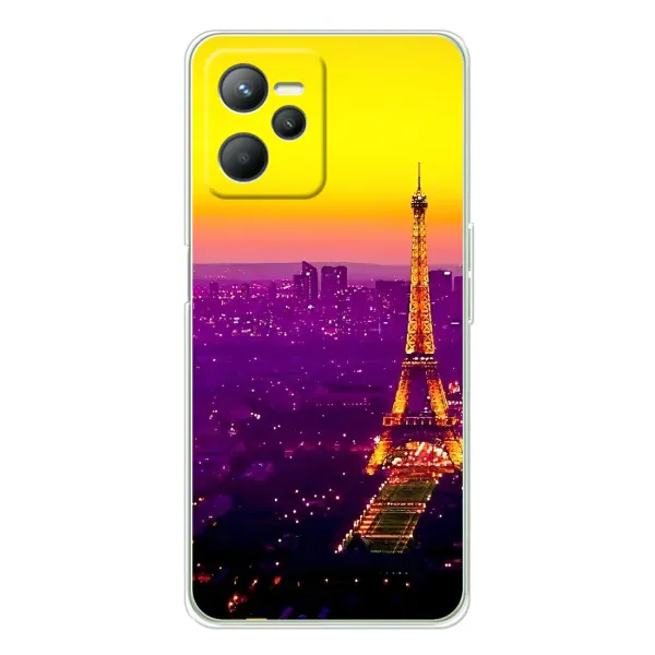 Чехол с рисунком «Яркая башня» для Realme C36 Чехол с рисунком «Яркая башня» для Realme C36