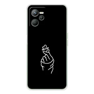 Чехлы (Знак сердечка) на Realme C36 (Знак Сердечка)
