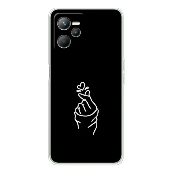 Чехол с рисунком «Знак Сердечка» для Realme C36 Чехол с рисунком «Знак Сердечка» для Realme C36