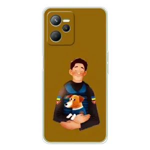 Чехол с принтом для Realme C36 (ЗСУ Патрон)