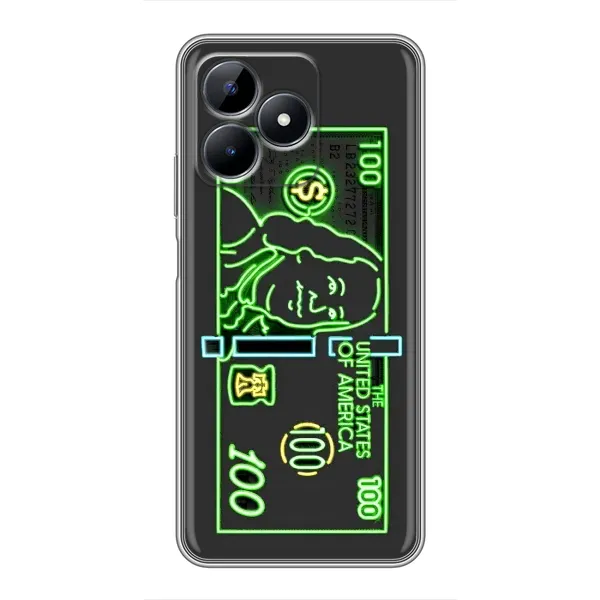Чехол с рисунком «Баксы» для Realme C51