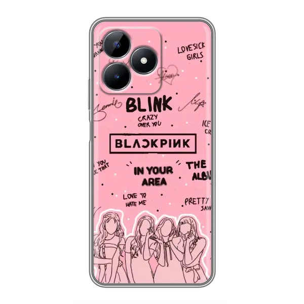 Чехол с рисунком «Blink» для Realme C51 Чехол с рисунком «Blink» для Realme C51