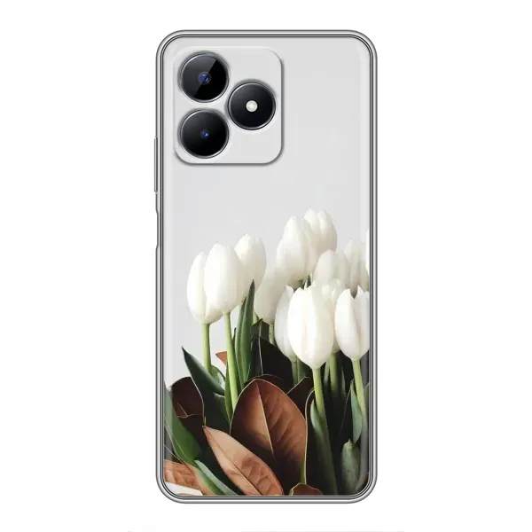 Чехол с рисунком «Букет тюльпанов» для Realme C51 Чехол с рисунком «Букет тюльпанов» для Realme C51