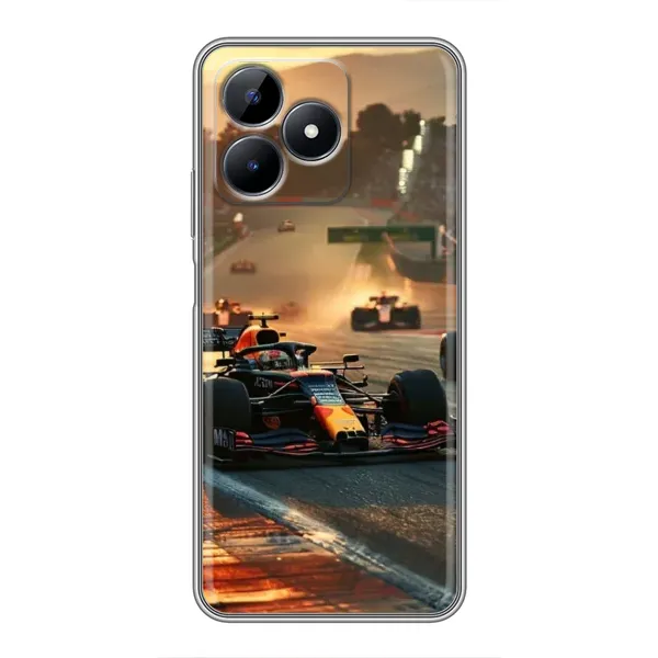 Чехол с рисунком «Чемпионат ф1» для Realme C51 Чехол с рисунком «Чемпионат ф1» для Realme C51