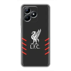 Силиконовые Чехлы принт Футбол на Realme C51 (Эмблема Liverpool)