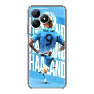 Чехлы с принтом для Realme C51 Футболист (Erling Haaland)