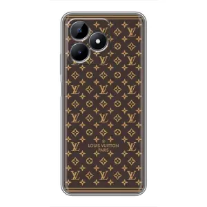 Силиконовый чехол для Realme C51 (ФОН Louis Vuitton Paris)
