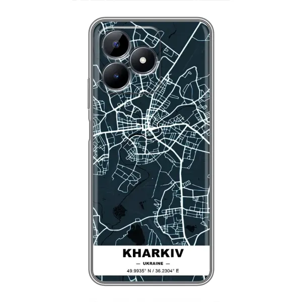 Чехол с рисунком «Харьков» для Realme C51 Чехол с рисунком «Харьков» для Realme C51