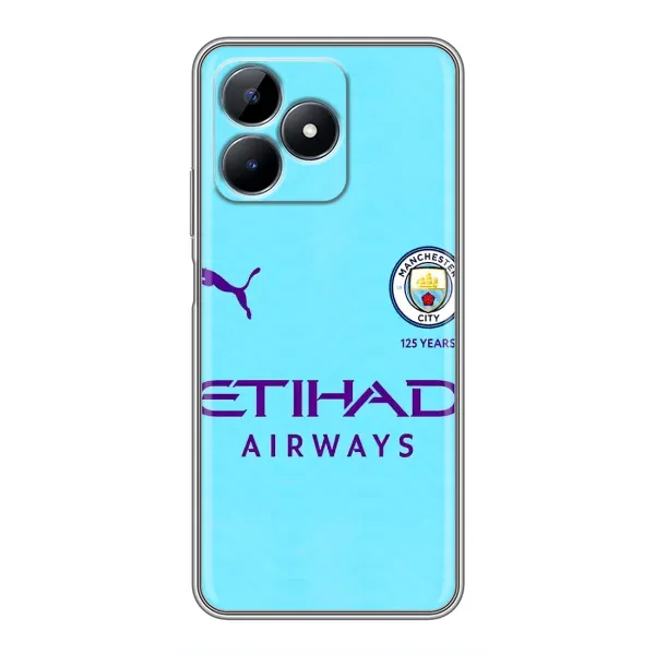 Чехол с рисунком «Man City» для Realme C51 Чехол с рисунком «Man City» для Realme C51