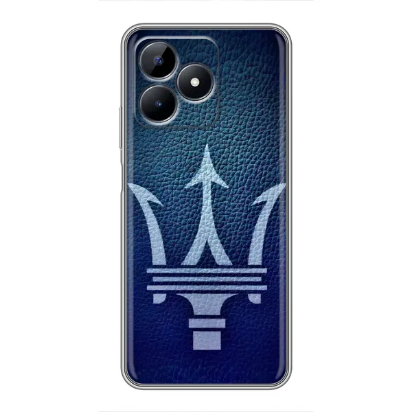 Чехол с рисунком «Лого Maserati» для Realme C51 Чехол с рисунком «Лого Maserati» для Realme C51